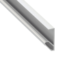 Profil aluminiowy Q18 do taśm LED - Srebrny surowy - 1m 