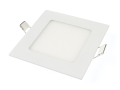 Panel podtynkowy kwadrat LED Classic 6W - Biały ciepły (3000K)