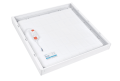 Kpl. Panel do kasetonu LED 60x60 40W Premium - Biały neutralny (4000K) + ramka biała