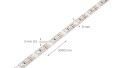 Taśma LED 12V | 3528 | 600LED | 5m | IP65 | Biały neutralny (4500K)