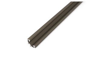 Profil aluminiowy C do taśm LED - Inox - 2m