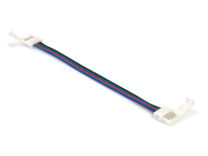 Złączka CN-09: taśma LED 10mm RGB klips z przewodem