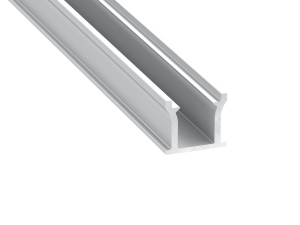 Profil aluminiowy RUNO do taśm LED - Srebrny anodowany - 1m