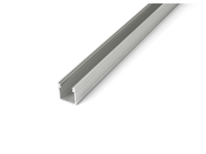 Profil aluminiowy Y do taśm LED - Srebrny surowy - 1m