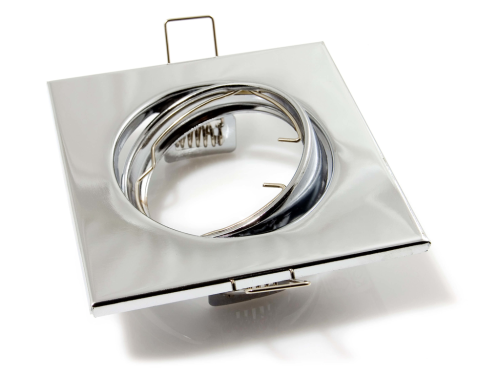 Oprawa halogenowa podtynkowa ruchoma ze stali LED Sati - Chrom