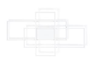 Lampa sufitowa - ścienna LED Ret "L" 130W - Biała - 3W1 (3000-6000K) Multikolor