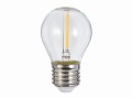 Zestaw: Girlanda ogrodowa 10m 10xE27 + 10x Żarówka LED E27 1.3W filament