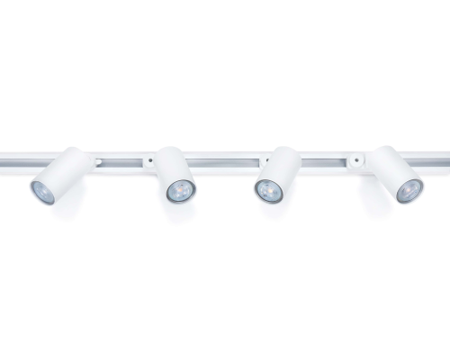 Zestaw Steka Lite lampa szynowa LED GU10 x4 + szynoprzewód 2m - Biała