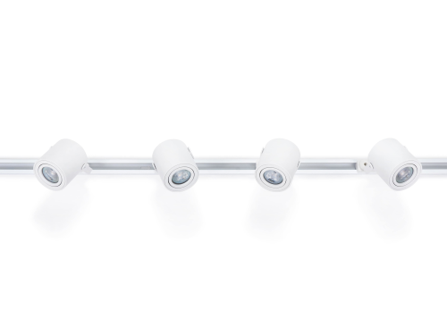 Zestaw Steka Cubo lampa szynowa LED GU10 x4 + szynoprzewód 2m - Biały