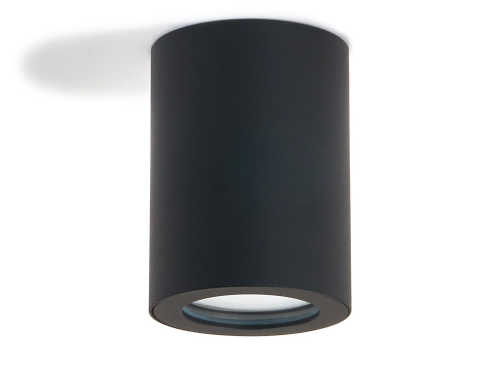 Oprawa halogenowa natynkowa stała z aluminium IP54 LED Aqua Alto - Czarny