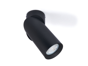 Oprawa halogenowa natynkowa ścienno - sufitowa LED Rita x1 - Czarna