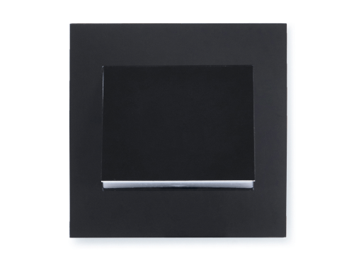 Oprawa schodowa LED 2W - Czarny - Biały ciepły (3000K)