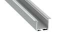 Profil aluminiowy inDILEDA do taśm LED - Srebrny anodowany - 1m