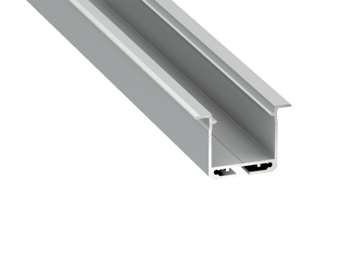 Profil aluminiowy inDILEDA do taśm LED - Srebrny anodowany - 1m