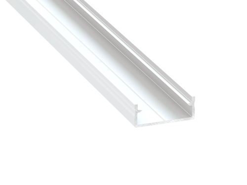 Profil aluminiowy DUAL do taśm LED - Biały - 2m
