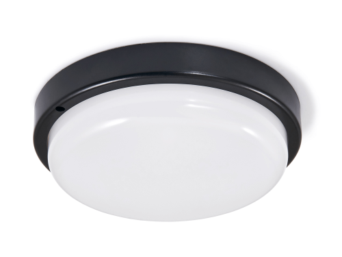 Plafon natynkowy okrągły Maks  18W - Czarny - Biały neutralny (4500K)