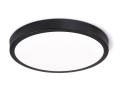 Panel natynkowy okrągły LED Classic 24W - Czarny - Biały neutralny (4500K)