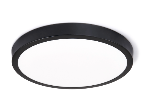 Panel natynkowy okrągły LED Classic 24W - Czarny - Biały neutralny (4500K)