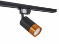 Zestaw Steka Klemens lampa szynowa LED GU10 x4 + szynoprzewód 2m - Czarny