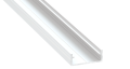 Profil aluminiowy DUAL do taśm LED - Biały - 2m