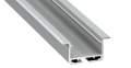 Profil aluminiowy inSILEDA do taśm LED - Srebrny anodowany - 2m
