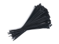 Opaska kablowa zaciskowa 4x200mm - Czarna - 100szt