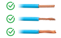 Szybkozłączka przelotowa 3x0,5 - 1,5 mm²
