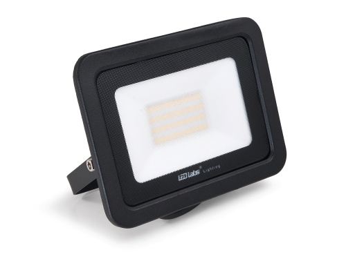 Naświetlacz - halogen LED 30W - Drago Czarny - Biały neutralny (4000K) - 3 lata gwarancji