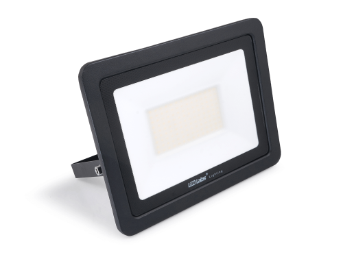 Naświetlacz - halogen LED 100W - Drago Czarny - Biały neutralny (4000K) - 3 lata gwarancji