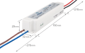 Zasilacz LED CobaltElectro ZPV 24V 36W 1.46A IP67 - 5 lat gwarancji