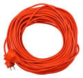 Przedłużacz ogrodowy 40m 2x1.5mm2 - 1x gniazdo zasilające 230V - Pomarańczowy