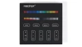 Mi-Light MiBoxer B4-B panel dotykowy 4 strefy RGB+CCT 2.4 GHz czarny