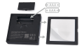 Mi-Light MiBoxer B4-B panel dotykowy 4 strefy RGB+CCT 2.4 GHz czarny