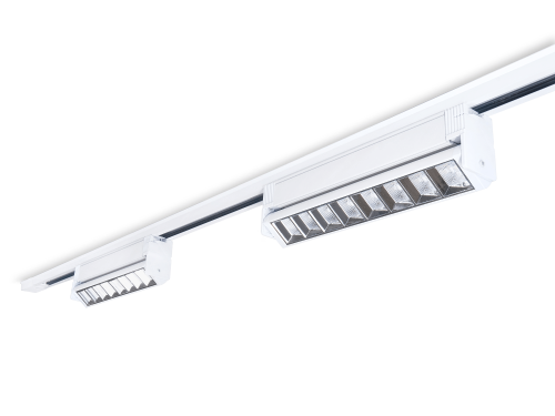 Zestaw Steka Eclipse 12W 30cm 4000K lampa szynowa LED x2 + szynoprzewód 1.5m - Biały