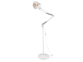 Lampa podłogowa stojąca LED STL034 - Biała - 1xE27