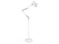 Lampa podłogowa stojąca LED STL034 - Biała - 1xE27