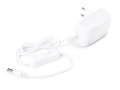 Zasilacz wtyczkowy z włącznikiem 12V 30W 2.5A IP20 - Biały