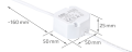 Zasilacz LED dopuszkowy 24V 0.5A 12W IP67 ESPE | LPB1224CV