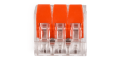 Złączka szybkomontująca 3x 0.2-4mm²