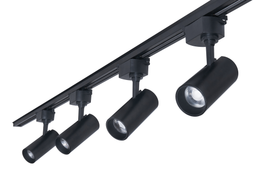 Zestaw Steka Piko 10W 4000K lampa szynowa LED x4 + szynoprzewód 2m - Czarny