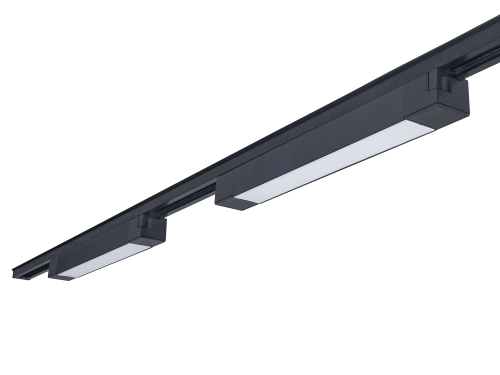 Zestaw Steka 9361 20W 30cm 4000K lampa szynowa LED x2 + szynoprzewód 1.5m - Czarny