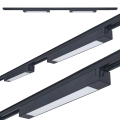 Zestaw Steka 9361 20W 30cm 4000K lampa szynowa LED x2 + szynoprzewód 1.5m - Czarny