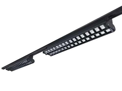 Zestaw Steka Linda Duo 48W 60cm 4000K lampa szynowa LED x2 + szynoprzewód 2m - Czarny