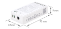 Mi-Light MiBoxer FUT037S+ kontroler LED 3w1 RGB, RGBW, RGB+CCT 2.4 GHz 12-24V 12A do pilotów strefowych