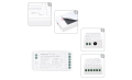 Mi-Light MiBoxer FUT037S+ kontroler LED 3w1 RGB, RGBW, RGB+CCT 2.4 GHz 12-24V 12A do pilotów strefowych