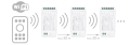 Mi-Light MiBoxer FUT035W+ kontroler LED WiFi 2w1 jednokolorowy i CCT 2.4 GHz 12-24V 12A
