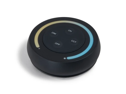 Mi-Light MiBoxer S1-B pilot LED okrągły dotykowy jasność i CCT 2.4 GHz czarny