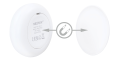 Mi-Light MiBoxer S1-W pilot LED okrągły dotykowy jasność i CCT 2.4 GHz biały
