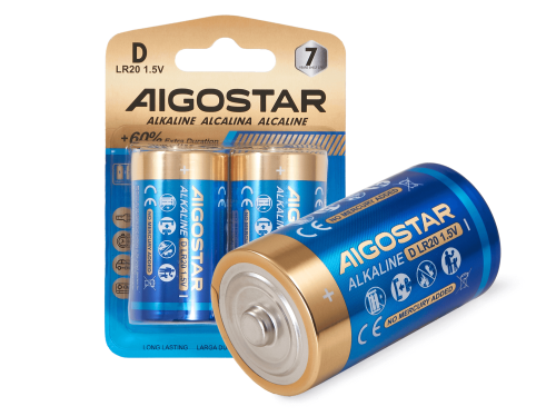 Bateria alkaliczna LR20 D 1.5V - 2szt.