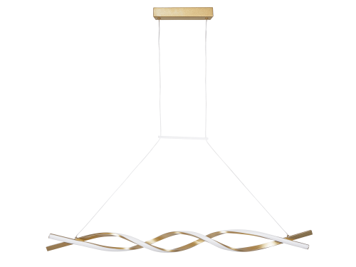 Lampa sufitowa LED XD-LA127G 37W 120cm Złota - Biały neutralny (4000K)